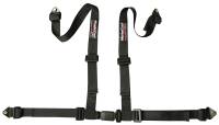 Mastercraft Trail Runner 4 Point Harness - Bolt-On - 2 in Straps - Pull Down Adjust - Individual Harness - Black