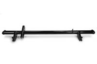 MPD Front Axle Assembly - 2 in OD - 44 in Wide - 9 and 12 Degree Front Spindles - Chromoly - Black - Midget