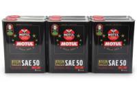 Motul Classic 50W Motor Oil - 2 L Can (Set of 6)