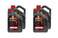 Motul X-Cess 5w40 Synthetic Motor Oil - 5 L Bottle (Set of 4)