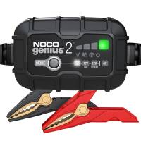 NOCO Genius Battery Charger - 6 and 12V - 2 amp - Quick Connect Harness
