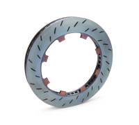 PFC Brakes V3 Driver Side Slotted Brake Rotor - 11.750 in OD - 0.810 in Thick - Snap Ring Attachment - Dyno Bedded