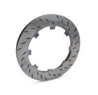 PFC Brakes V3 Passenger Side Slotted Brake Rotor - 11.750 in OD - 0.810 in Thick - Snap Ring Attachment - Dyno Bedded