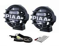 Exterior Parts & Accessories - PIAA - PIAA LP 560 Series LED Driving Light Assembly - 6 in Round - Surface Mount - Black
