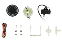 Prosport EVO Digital Boost/Vacuum Gauge - 30 in HG-35 psi - 2-1/16 in Diameter - Black Face - Green/White LED