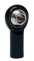 QA1 PCYF-T Series High Misalignment Chromoly Rod End - 1/2 in Bore - 1/2-20 in Right Hand Thread - PTFE Lined - Black Oxide