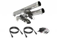 Exhaust Pipes, Systems & Components - Exhaust Cutouts and Components - Quick Time Performance - Quick Time Performance Aggressor Electric Exhaust Cut-Out - Clamp-On - Dual - Mopar Gen III Hemi - 5 ft 9 in Bed - Ram Fullsize Truck 2021 Crew Cab