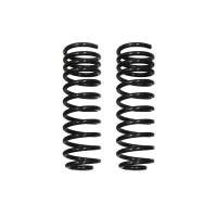 Rancho Suspension Spring Kit - Front - 2 in Lift - 2 Coil Springs - Black - Jeep Wrangler 2007-18 (Pair)
