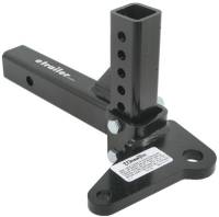 Draw-Tite Hitch Shank Bar - 2 in Hitch - 12 in Long - 5-1/4 in Drop - 6000 lb Tongue Weight - Steel - Black