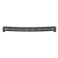 Rigid Industries Radiance Plus LED Light Bar - Curved - Spot - 40 in Long - Single Row - White - Black