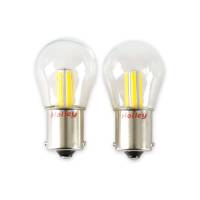 Holley RetroBright - Holley Retrobright LED Turn Signal - Amber - 1156 Style (Pair)