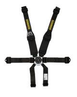 Schroth Racing - Schroth Profi II 6 Point Camlock Harness - SFI 16.5 - Pull Up Adjust - Clip In/Wrap Around - Individual Harness - HANS Ready - Black