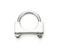 Stainless Works Exhaust Saddle Clamp - 1-7/8 in Diameter - Stainless
