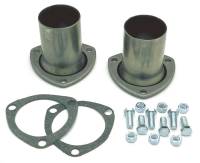 Trans-Dapt Collector Reducer - 3 in Inlet to 2-1/2 in Outlet - 3-Bolt Flange - Aluminized (Pair)
