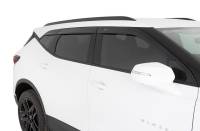 Auto Ventshade Low Profile Ventvisor - Front/Rear - Dark Smoke - Toyota Tundra 2022-23 - Double Cab