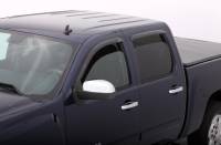 Auto Ventshade Original Ventvisor - Front/Rear - Dark Smoke - Toyota Tundra 2022-23 - Double Cab