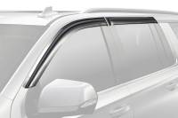 Auto Ventshade Ventvisor - Front/Rear - Smoke - Toyota Midsize SUV 2020-22