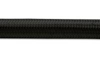 Vibrant Performance Braided Nylon Hose - 10 AN - 50 ft - Black