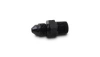 Vibrant Performance Straight 10 AN Male to 3/4-14 in BSPT Male Adapter - Black
