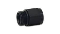 Vibrant Performance Straight 6 AN Male O-Ring to 12 mm x 1.500 Female Adapter - Black