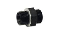 Vibrant Performance Straight 6 AN Male O-Ring to 12 mm x 1.500 Male Adapter - Black