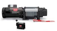 Warn 3000 ACI Winch - 3000 lb Capacity - Drum Switch Remote - 5/16 in x 100 ft Steel Rope - 115/230V