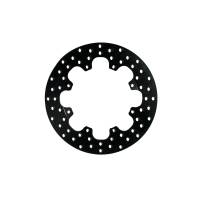 Wilwood Rotors - Wilwood Drilled Steel Brake Rotors - Wilwood Engineering - Wilwood Drilled Brake Rotor - 11.75 in OD - 0.350 in Thick - 8 x 7.000 in Bolt Pattern - Black