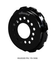 Brake Systems And Components - Disc Brake Rotor Hats - Wilwood Engineering - Wilwood Brake Rotor Hat - 12 x 8.75 in Bolt Pattern - 5 x 4.50/4.750/5.00 in Wheel Bolt Pattern - 3.060 in Center - Black