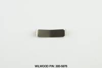 Wilwood Brake Caliper Pad Wear Plate - Stainless - Forged Narrow Dynalite/Dynapro Calipers