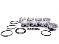 Wiseco Professional Series Forged Piston and Ring Set - 4.030 in Bore - 1.2 x 1.2 x 3.0 mm Ring Grooves - Minus 3.00 cc - GM LS-Series