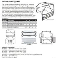 Allstar Performance - Allstar Performance Deluxe Roll Cage Kit - Fits 78-88 GM Metric Monte Carlo - Regal - Etc. - Image 2