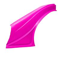 Dominator Racing Products - Dominator Asphalt Super Late Model Flare - Left Side - Pink