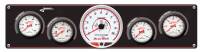 Longacre Sportsman Elite 4 Gauge Panel W/Tach - Oil Pressure/Water Temperature/Water Pressure/Fuel Pressure