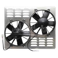 Northern Dual High CFM 10" Electric Fan & Shroud - 17-5/8" x 21-3/4" x 4-7/8"