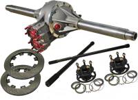 PEM Quick Change Rear End Assembly - 5x5" Hubs - .810" Rotors - 4.86 Ratio - 2" Offset Pinion - 60" Wide