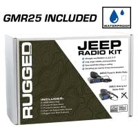 Rugged Radios - Rugged JP1 Jeep Radio Kit - with GMR25 WATERPROOF Mobile Radio for Jeep JL Wrangler, JT Gladiator - Image 2