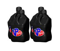VP Racing Motorsports Container - Square - 5.5 Gallon - Black (Case of 4)
