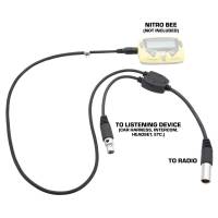 Radios, Transponders & Scanners - Rugged Radios - Rugged Adapter for Scanner to 5-pin Car Harness, Headset, or Intercom