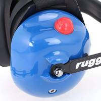 Rugged Radios - Rugged H42 Behind the Head (BTH) Headset for 2-Way Radios - Light Blue - Image 3