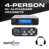 Rugged Radios - Rugged 4-Person - 696 Complete Communication System - with ALPHA BASS - Image 2