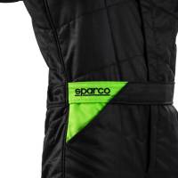 Sparco - Sparco Sprint Suit - Black/Green - Size Euro 48 - Image 5