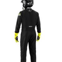 Sparco - Sparco Prime Suit - Black/Yellow - Size: Euro 52 / US: Medium - Image 4