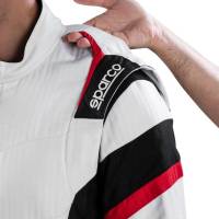Sparco - Sparco Victory 3.0 Suit - White/Red - Size Euro 60 - Image 4