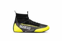 Sparco Superleggera Shoe - Black/Yellow - Size Euro 37