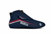 Sparco Prime EVO Shoe - Navy/Red - Size Euro 40