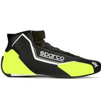 Sparco X-Light Shoe - Black/Yellow - Size Euro 45