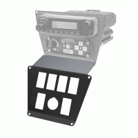 Rugged Radios - Rugged Lower Accessory Panel - Jack Mount - Polaris RZR PRO XP/RZR Turbo R/RZR PRO R Dash Mount Radio/Intercom - Image 1