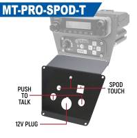 Rugged Radios - Rugged Lower Accessory Panel - Switch Pros 12 - Polaris RZR PRO XP/RZR Turbo R/RZR PRO R Dash Mount Radio/Intercom - Image 7