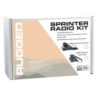 Rugged Radios - Rugged Mercedes Sprinter Van Two-Way GMRS Mobile Radio Kit - 45 Watt GMR45 - Image 1