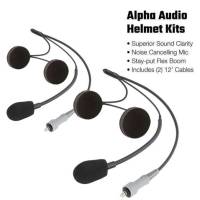 Rugged Radios - Rugged Kawasaki Teryx KRX 1000 STX STEREO Complete UTV Communication Kit - Alpha Audio Helmet Kits - Image 5